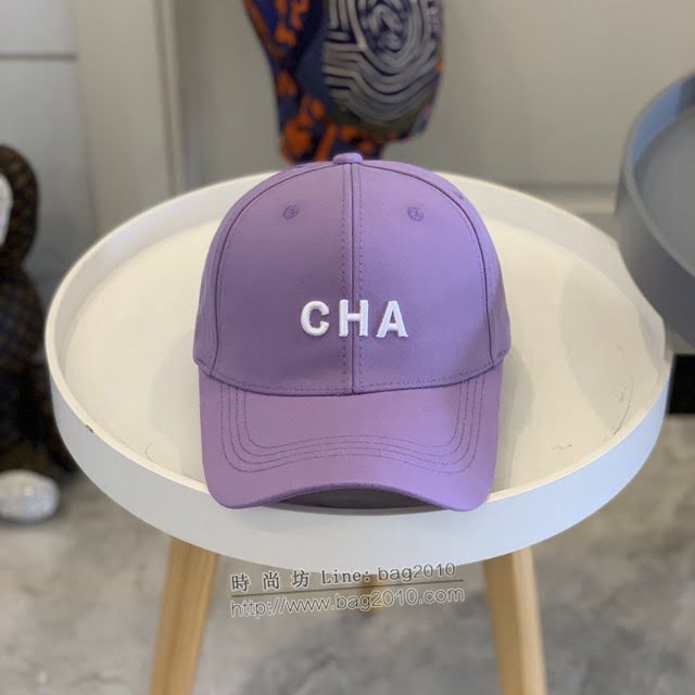 Chanel男女同款帽子 香奈兒新款字母刺繡精品棒球帽鴨舌帽  mm1638